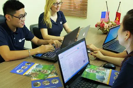 Volunteers at work Marketing internship vietnam How interning abroad can boost your career