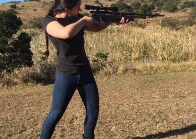 Vet interns learning to shoot to immobilize South Africa Wild Coast