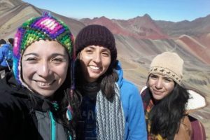 Selfie at Vinicunca Mountain Arizona State University Peru