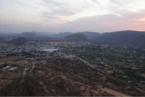 View of the Rajasthana Martina's Journey Through India