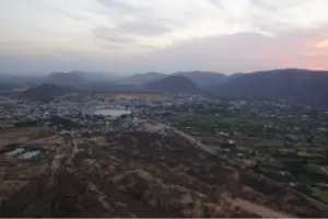 View of the Rajasthana Martina's Journey Through India