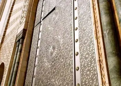 close up of moroccan interiors