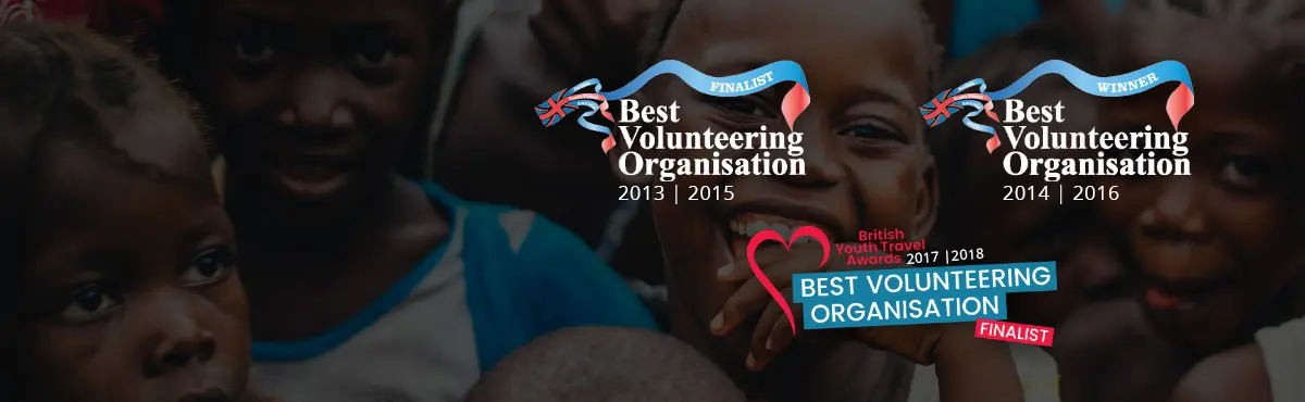 Kaya Responsible Travel - Winner of Best Volunteering Organisation award