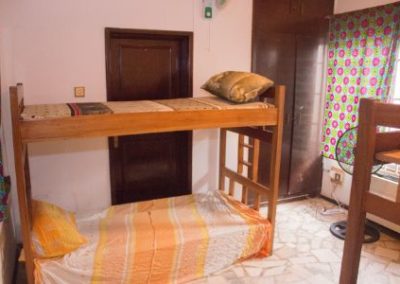 Ghana Dorm interior volunteer house
