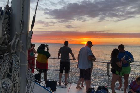 Negril yacht sunset