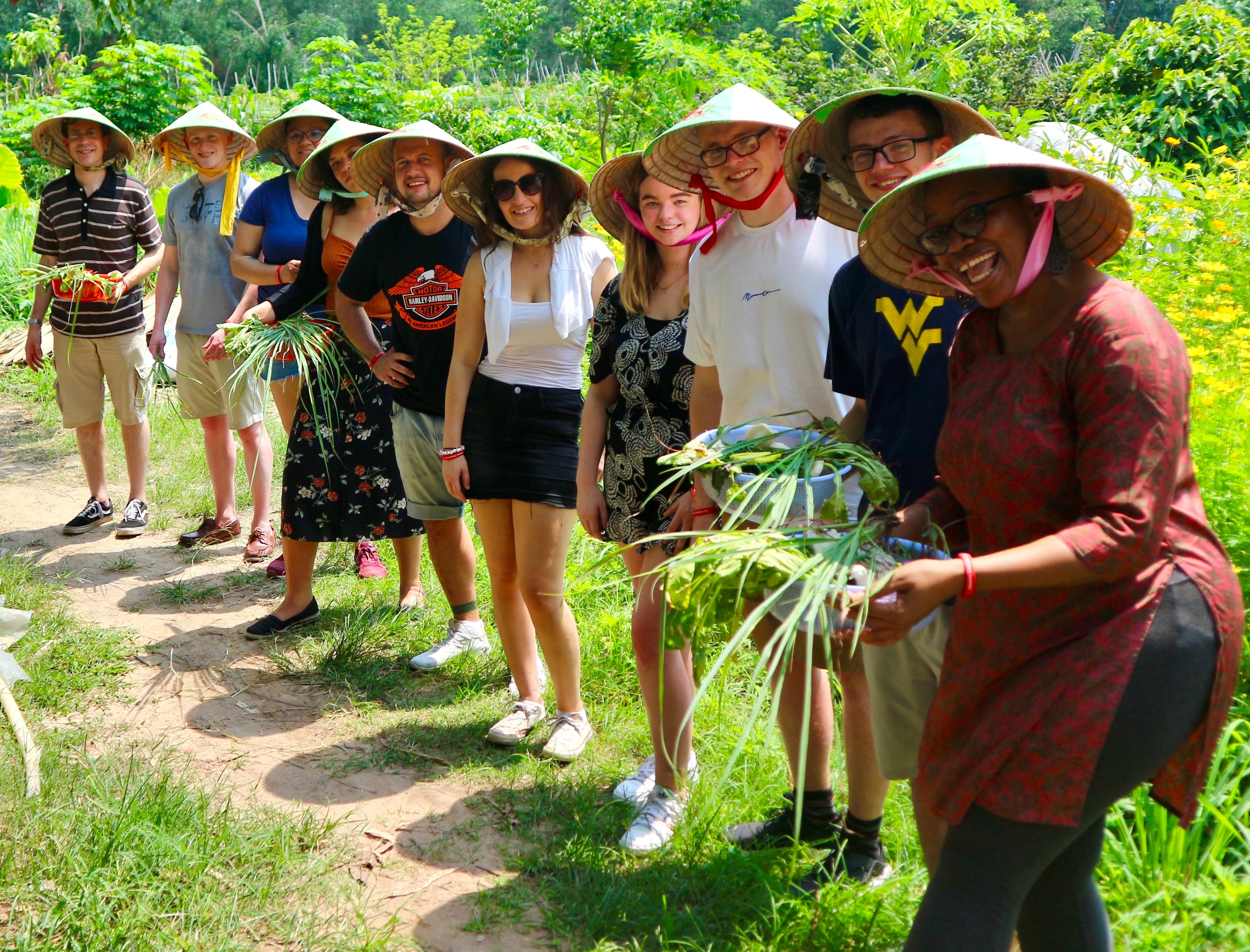 Vietnam teachers Group Shot teachers in training in Vietnam