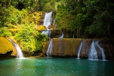 Jamaica waterfall