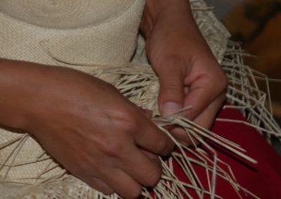 Hat weaving - Ecuador Heritage