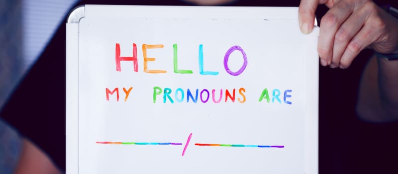 Pronouns and Inclusivity