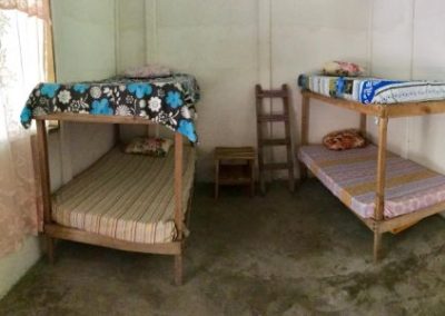 Bedroom on turtle sanctuary placement in Costa Rica